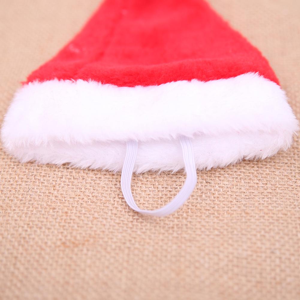 Christmas Pet Cat Dog Santa Claus Hat Decoration Xmas