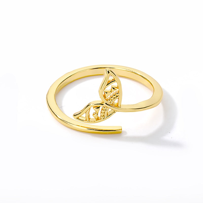 Fish Tail Open Ring