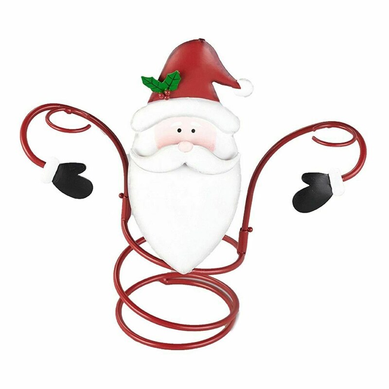 Wine Bottle Holders Glass Wine Rack Christmas Decoration for Home Organizer Rack Desktop Shelves Snowman Xmas Gift New Year 2022