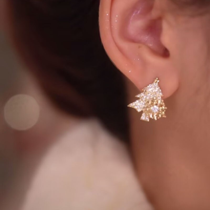 Snowflake Tree Earrings