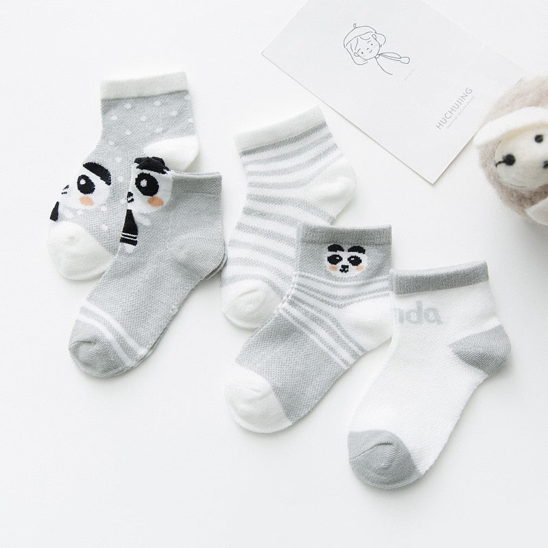 Baby Socks for Girls Cotton Mesh Cute Newborn Boy Toddler Socks