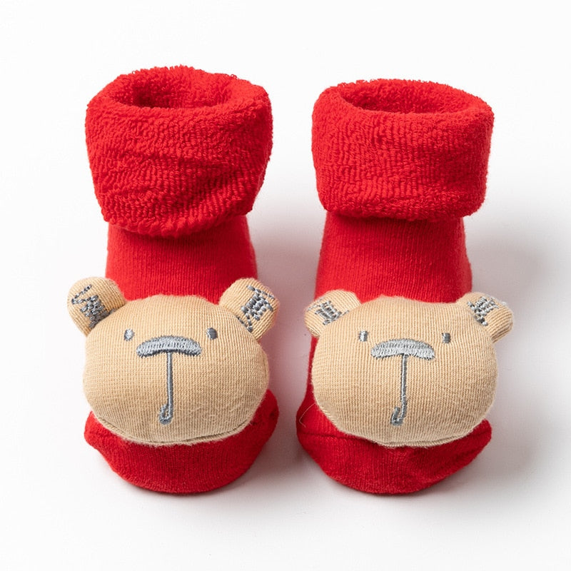 Baby Christmas Socks for Newborns Infant Short Socks Clothing