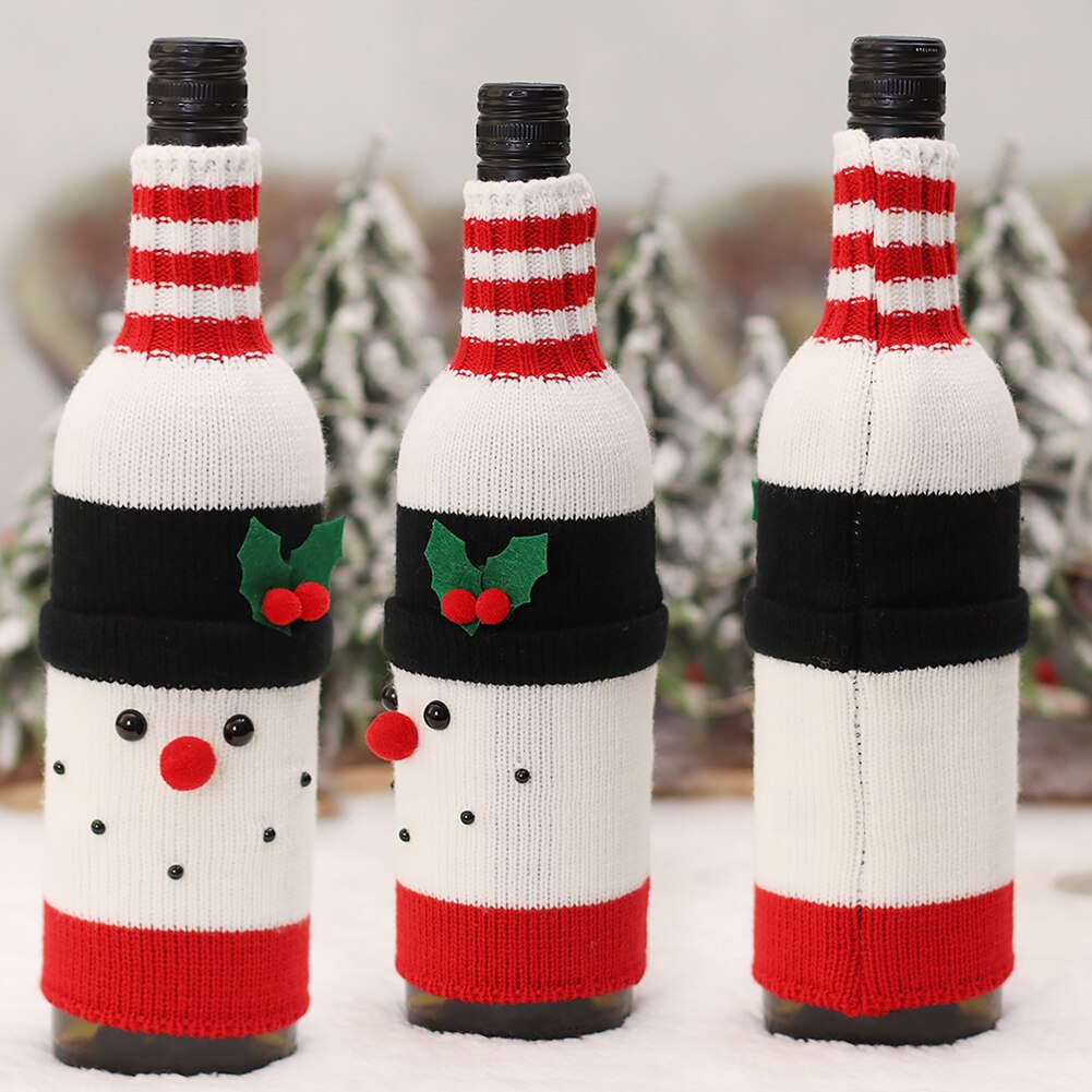 Christmas Bottle Cover Santa Claus