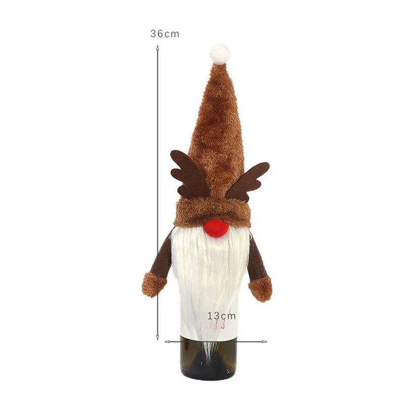 Christmas Bottle Cover Santa Claus