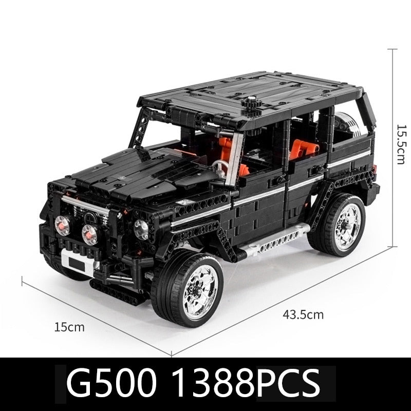 Technical Car APP Remote Control J902 Moter Power Bricks SUV Building Blocks Buggy Gift Toys For Boys Sets Moc Assembling Models