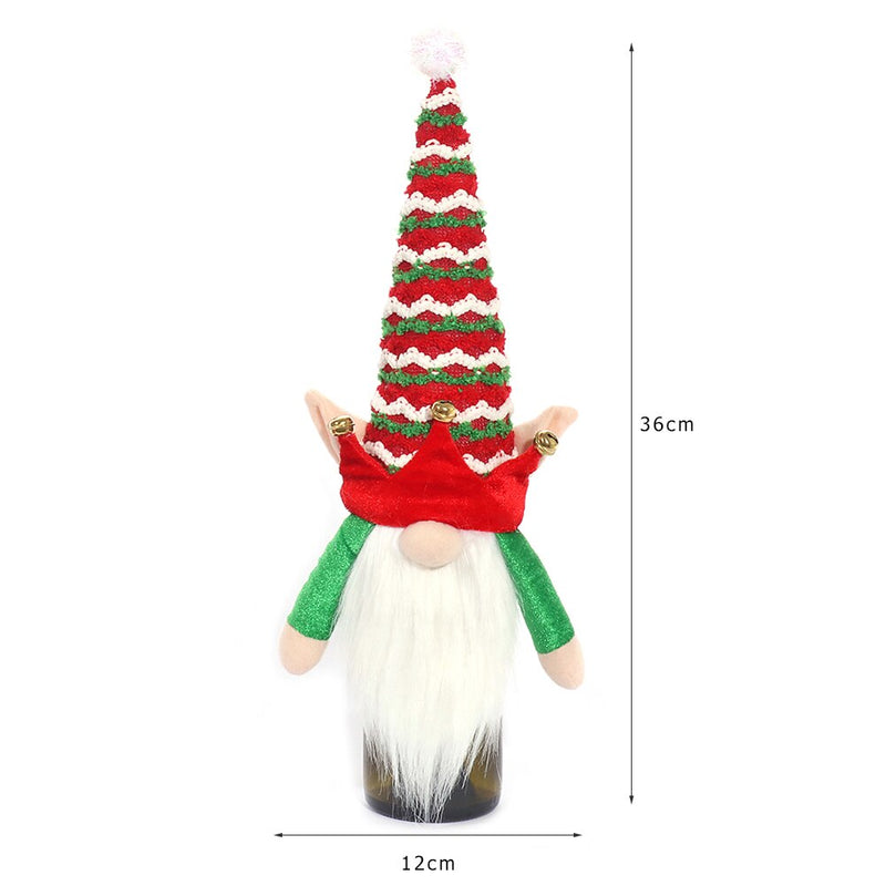 Christmas Bottle Cover Santa Claus