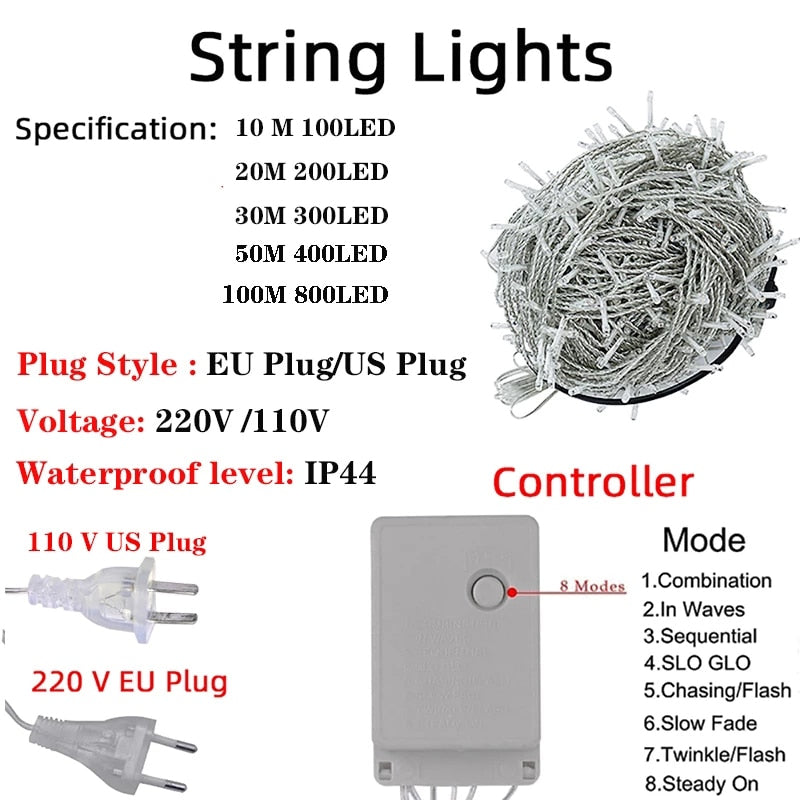 Waterproof Light For Christmas Decoration