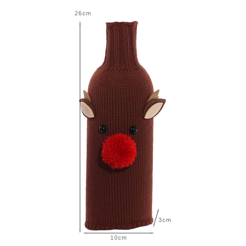 Christmas Bottle Cover Santa Claus