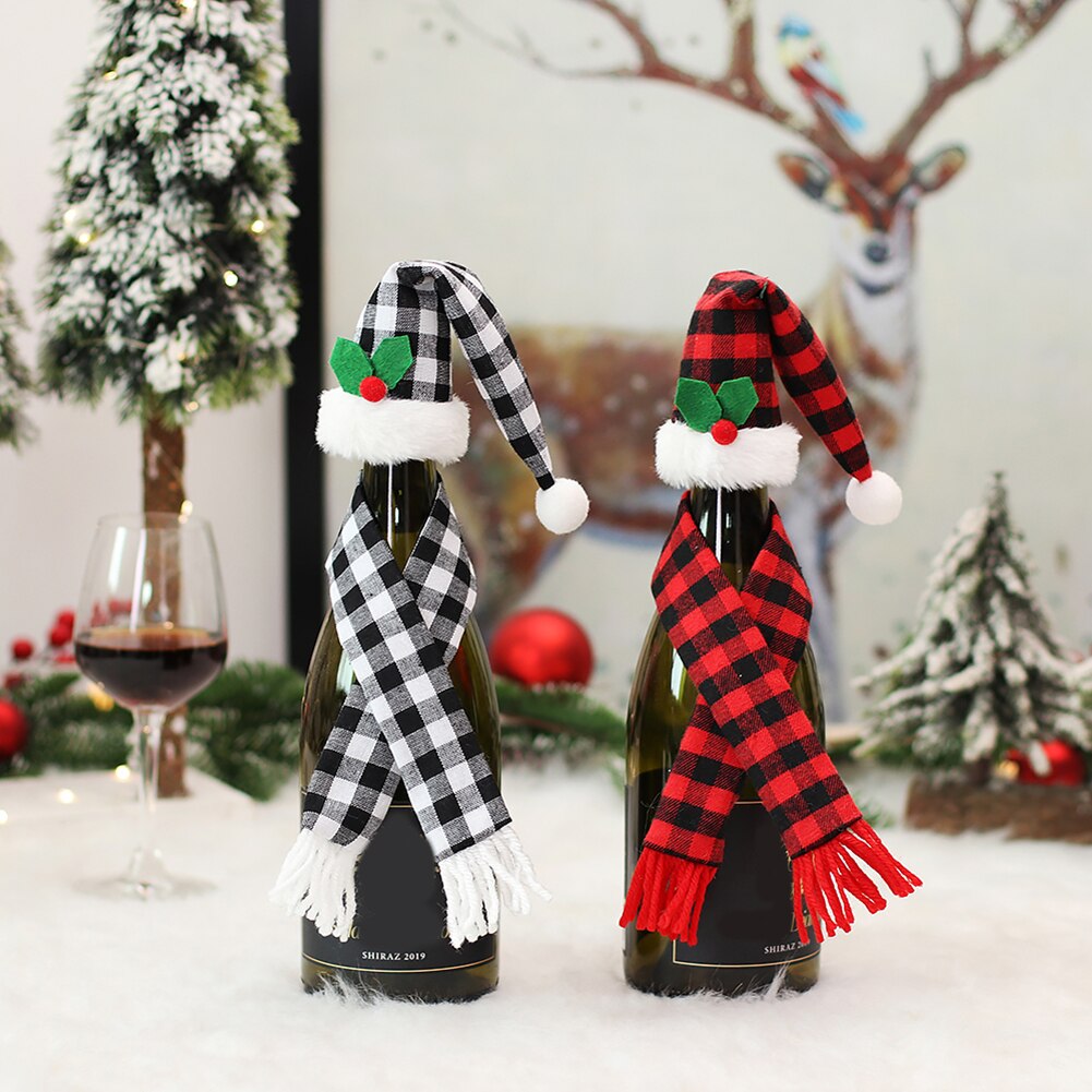 Christmas Bottle Cover Santa Claus