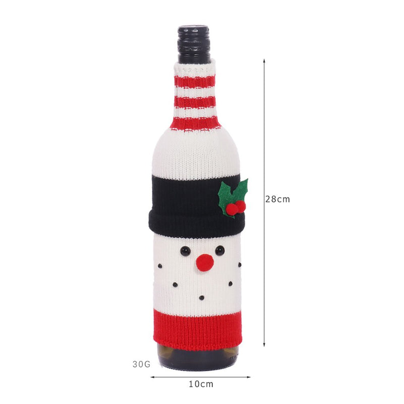 Christmas Bottle Cover Santa Claus