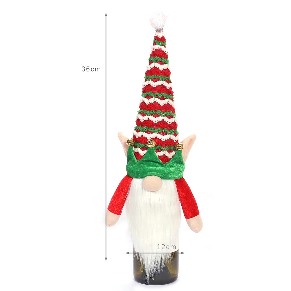 Christmas Bottle Cover Santa Claus