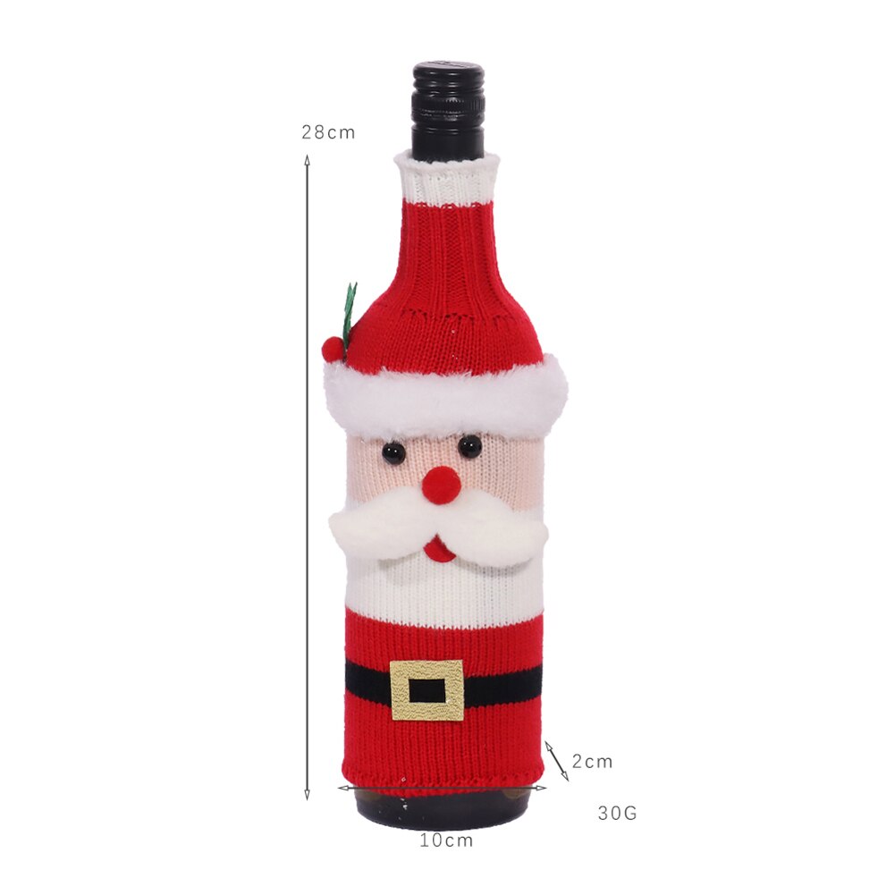 Christmas Bottle Cover Santa Claus