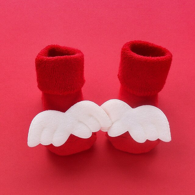 Baby Christmas Socks for Newborns Infant Short Socks Clothing