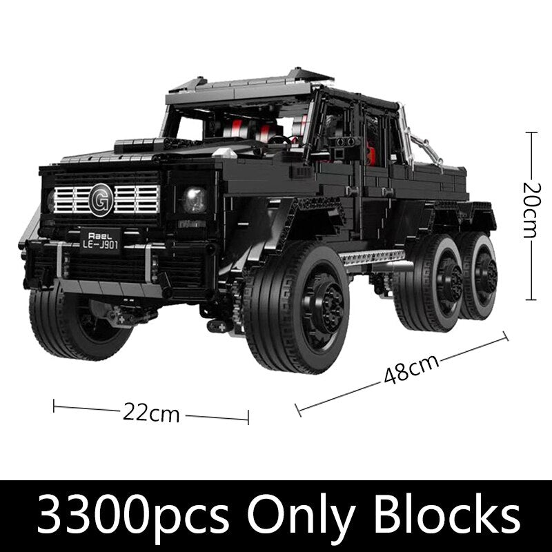 Technical Car APP Remote Control J902 Moter Power Bricks SUV Building Blocks Buggy Gift Toys For Boys Sets Moc Assembling Models
